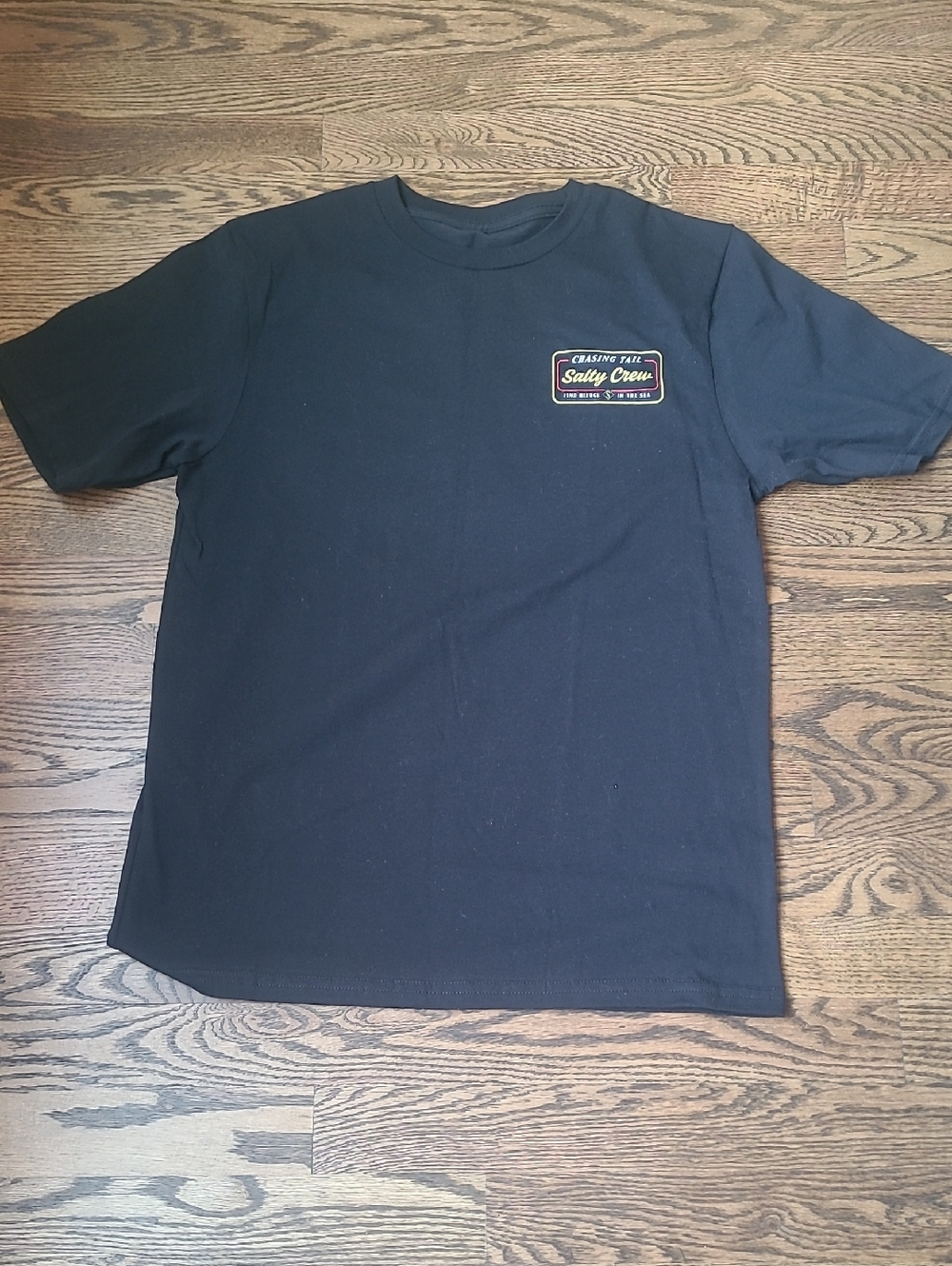 Salty Crew Black Short Sleeve Logo Tee